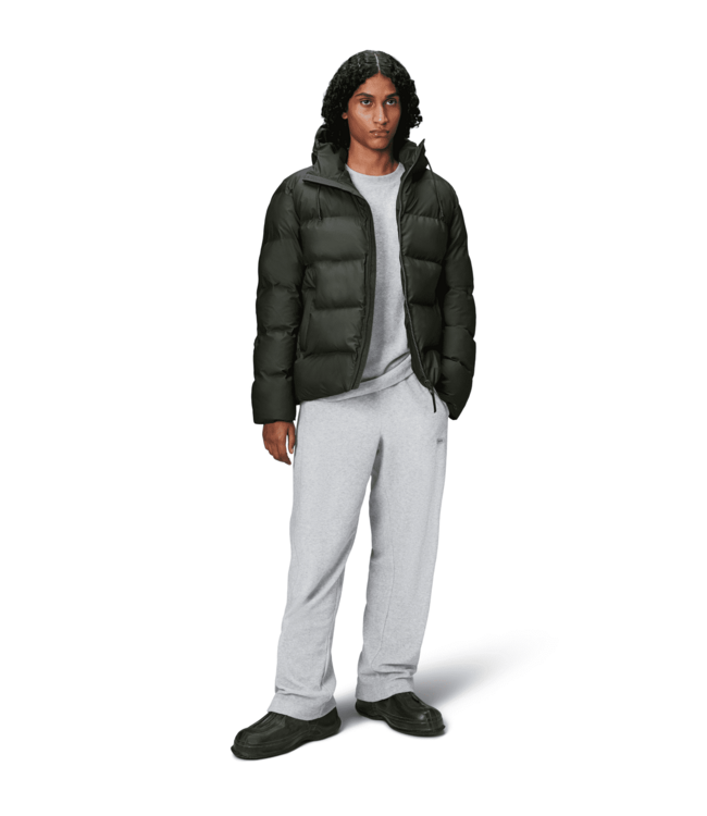 Rains Rains Unisex Alta Puffer Jacket W3T3 Green