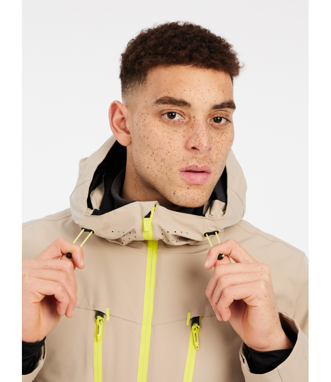 Protest Heren Timothy Jacket Bamboo Beige