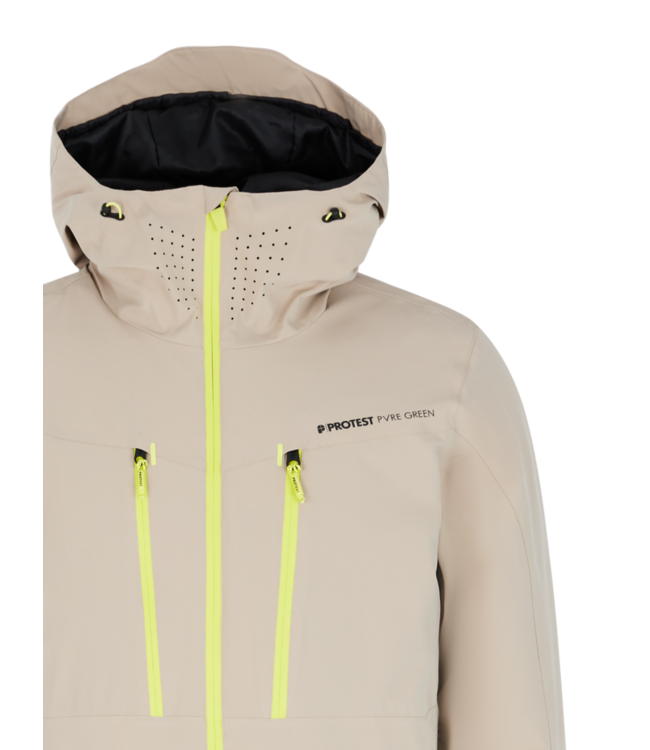 Protest Heren Timothy Jacket Bamboo Beige