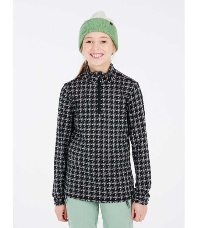 Protest Meisjes Bette 1/4 Zip Pully True Black