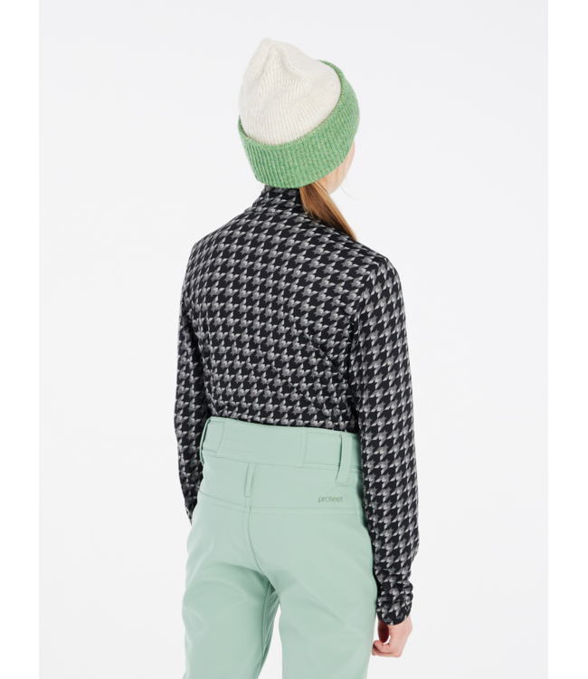 Protest Meisjes Bette 1/4 Zip Pully True Black