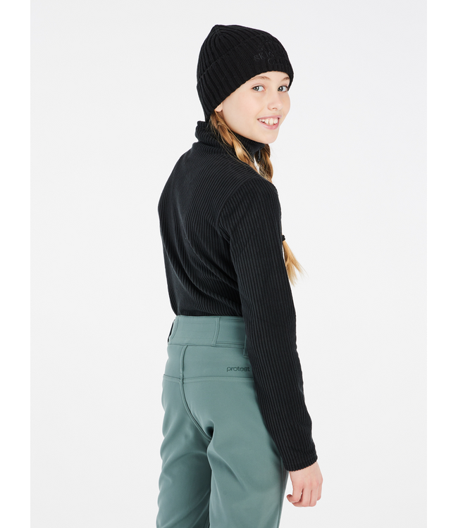 Protest Meisjes Zora 1/4 Zip Pully True Black