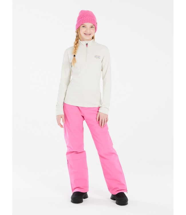 Protest Meisjes Desra JR 1/4 Zip Pully Kitt Offwhite