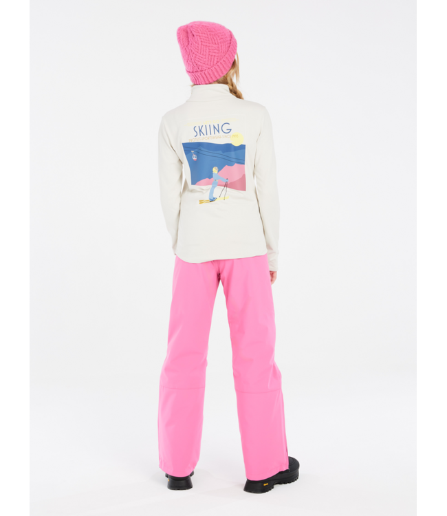 Protest Meisjes Desra JR 1/4 Zip Pully Kitt Offwhite