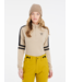 Protest Dames Prue 1/4 Zip Pully Bamboobeige