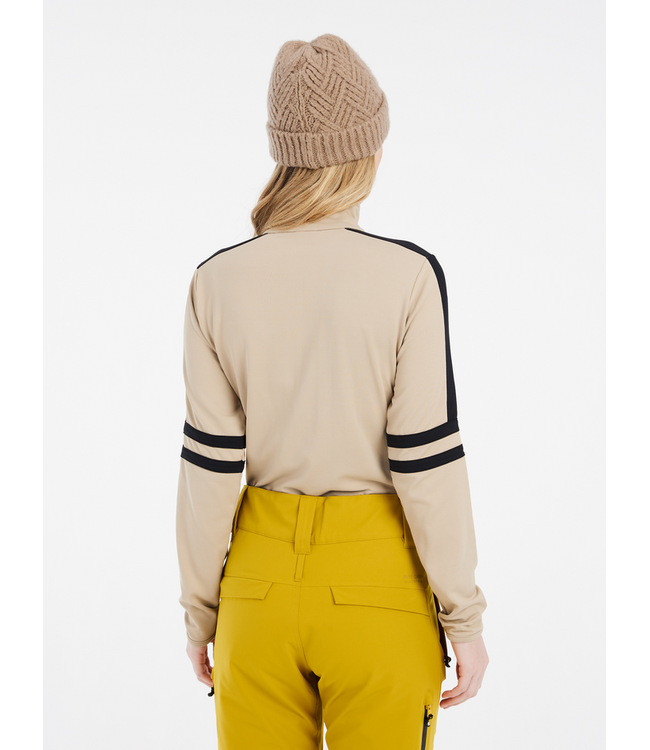 Protest Dames Prue 1/4 Zip Pully Bamboobeige