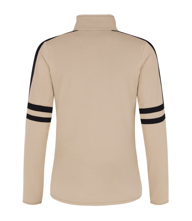 Protest Dames Prue 1/4 Zip Pully Bamboobeige