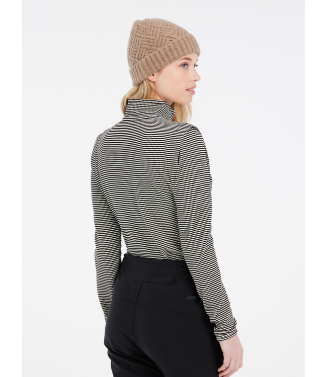 Protest Dames Ivory 1/4 Zip Pully True Black