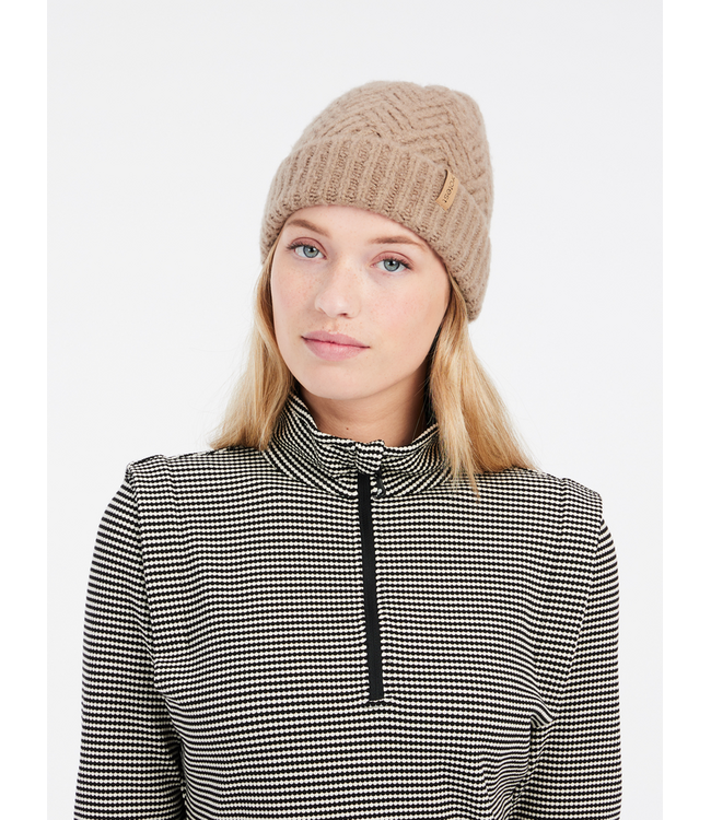 Protest Dames Ivory 1/4 Zip Pully True Black