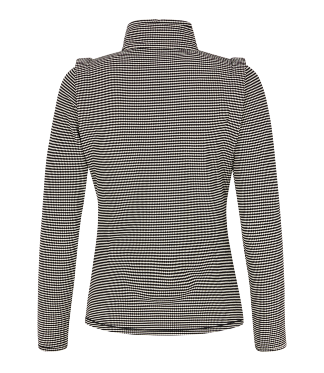 Protest Dames Ivory 1/4 Zip Pully True Black