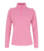 Protest Dames Ivory 1/4 Zip Pully Foxy Pink