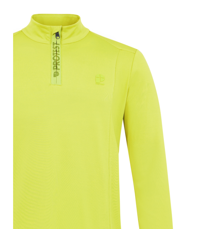 Protest Heren Rewill 1/4 Zip Pully Limone