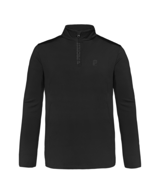 Protest Heren Rewill 1/4 Zip Pully True Black