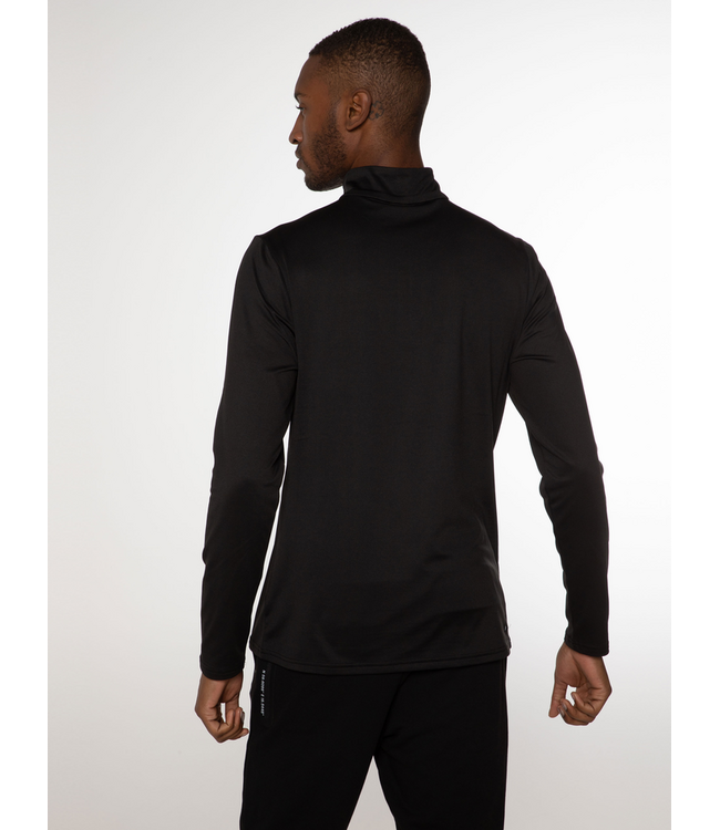 Protest Heren Rewill 1/4 Zip Pully True Black