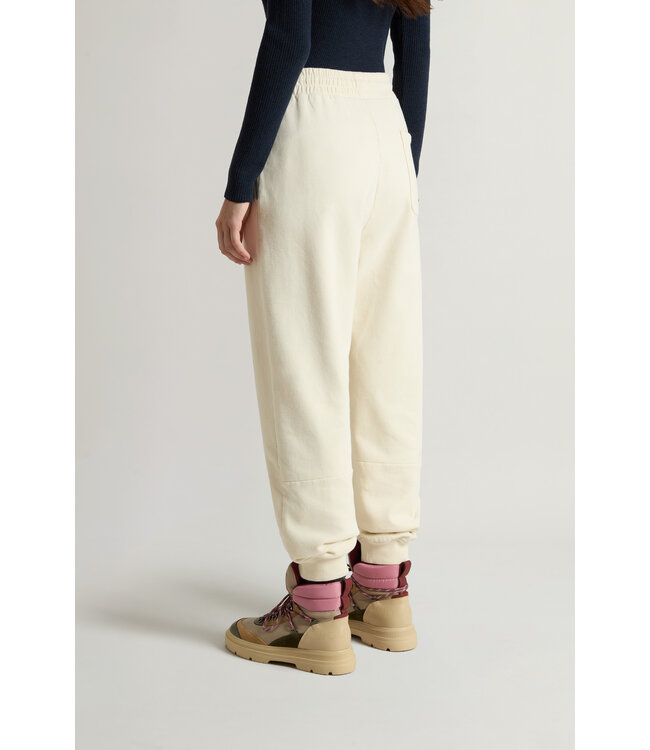 Woolrich Woolrich Dames Light Fleece Pant Milky Cream