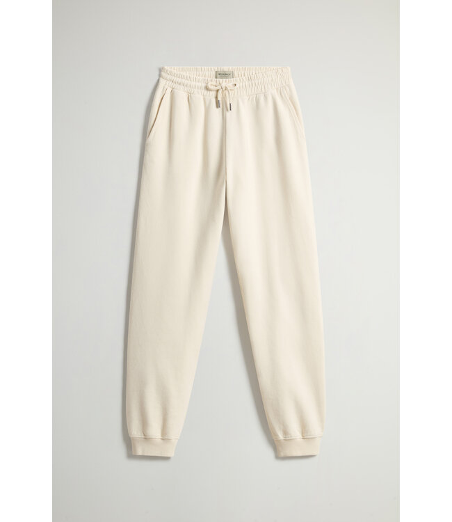 Woolrich Woolrich Dames Light Fleece Pant Milky Cream