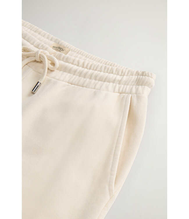 Woolrich Woolrich Dames Light Fleece Pant Milky Cream
