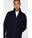 J. Lindeberg J.Lindeberg Heren Skyler Wool Blend Zip Cardigan Navy