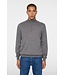 J. Lindeberg J.Lindeberg Heren Kiyan Quarter Zip Sweater Mid Grey Melange