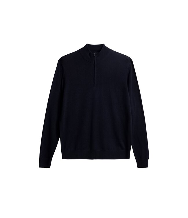 J. Lindeberg J.Lindeberg Heren Kiyan Quarter Zip Sweater Navy