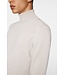 J. Lindeberg J.lindeberg Heren Kaden Merino Turtleneck Moonbeam Melange