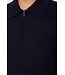 J. Lindeberg J.Lindeberg Heren Kaleb Merino Zip Cardigan Navy