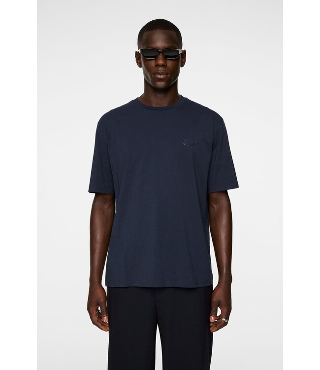 J. Lindeberg J.Lindeberg Heren Hale Logo T-shirt Navy