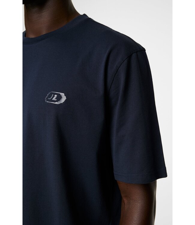 J. Lindeberg J.Lindeberg Heren Hale Logo T-shirt Navy