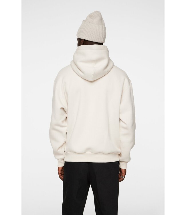 J. Lindeberg J.Lindeberg Heren Karson Graphic Hoodie Moonbeam