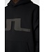 J. Lindeberg J.Lindeberg Heren Karson Graphic Hoodie Black