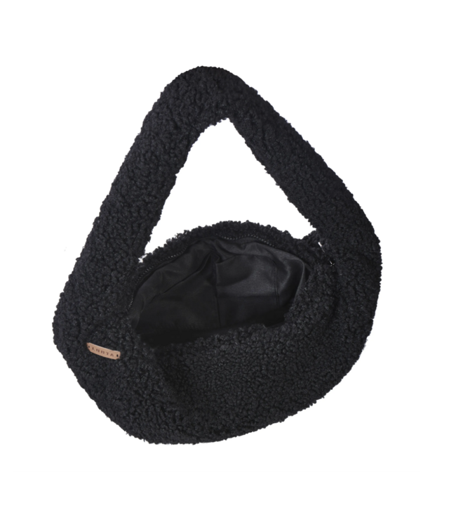 Luhta Luhta Dames Orivesi Teddy Shoulder Bag Zwart