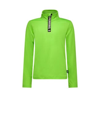 Superrebel Kidsgear Super Rebel Jongens Spurt Ski Pully Fluo Pistache