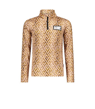 Superrebel Kidsgear Super Rebel Meisjes Spurt Ski Pully Leopard