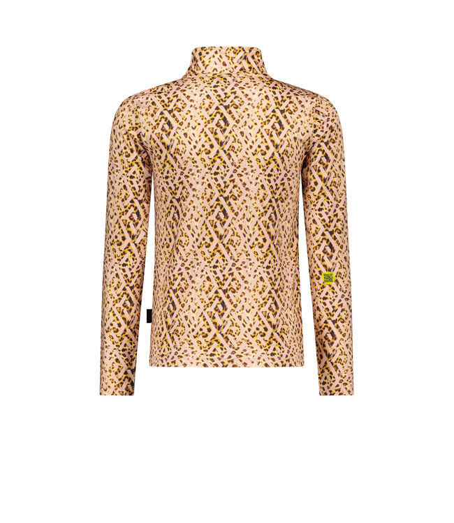 Superrebel Kidsgear Super Rebel Meisjes Spurt Ski Pully Leopard