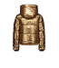 Superrebel Kidsgear Super Rebel Meisjes Spicey Metallic Ski Jacket Rose Gold Metal