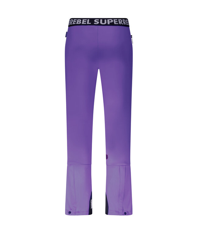 Superrebel Kidsgear Super Rebel Meisjes Speak Ski Broek Purple Metal