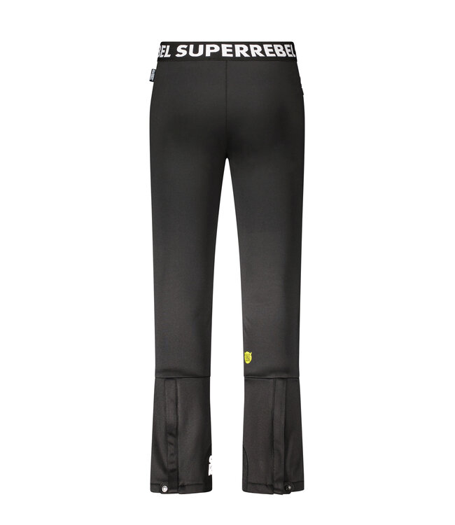 Superrebel Kidsgear Super Rebel Meisjes Speak Ski Broek Soft Shell Black