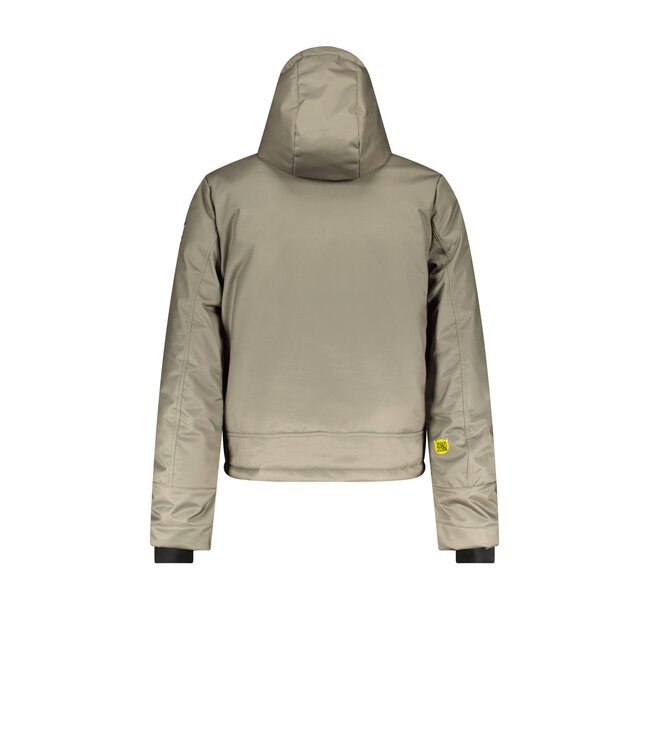 Superrebel Kidsgear Super Rebel Jongens Chilly Ski Jacket Taupe