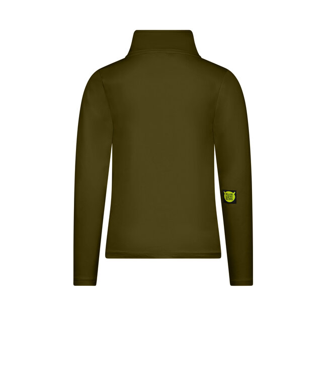 Superrebel Kidsgear Super Rebel Boys Spurt Ski Pully Tape Army Green