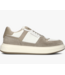 Woolrich Woolrich Heren Arrow Court Camoscio Sneaker Beige - Off White