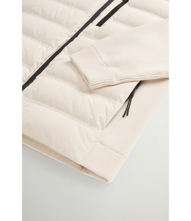 Woolrich Woolrich Heren Bering Hybrid Jacket Sand Rock