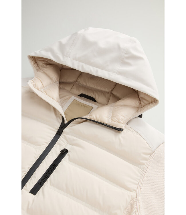 Woolrich Woolrich Heren Bering Hybrid Jacket Sand Rock