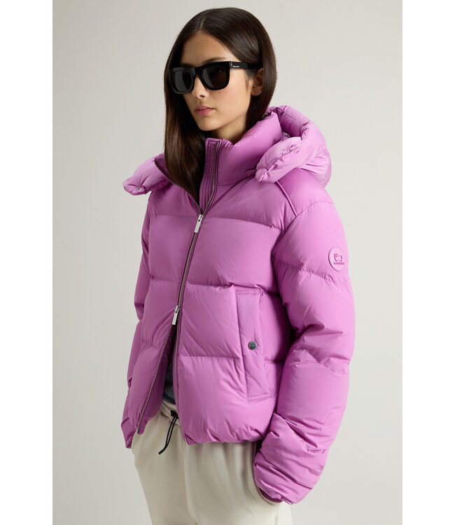 Woolrich Woolrich Dames Alsea Short Down Puffer Jacket Liatris