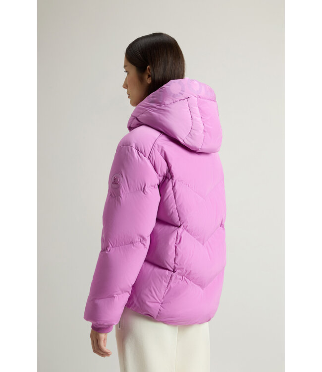 Woolrich Woolrich Dames Alsea Short Down Puffer Jacket Liatris