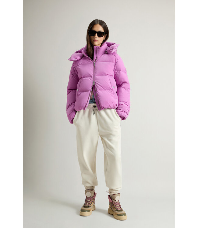 Woolrich Woolrich Dames Alsea Short Down Puffer Jacket Liatris
