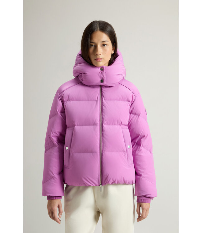 Woolrich Woolrich Dames Alsea Short Down Puffer Jacket Liatris