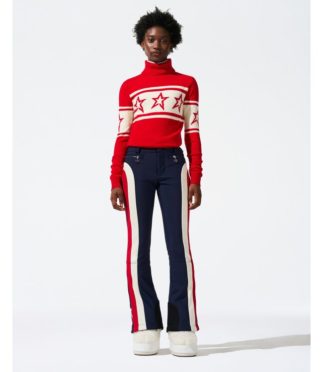 Perfect Moment Perfect Moment Dames Chopper Sweater Knit Red/White