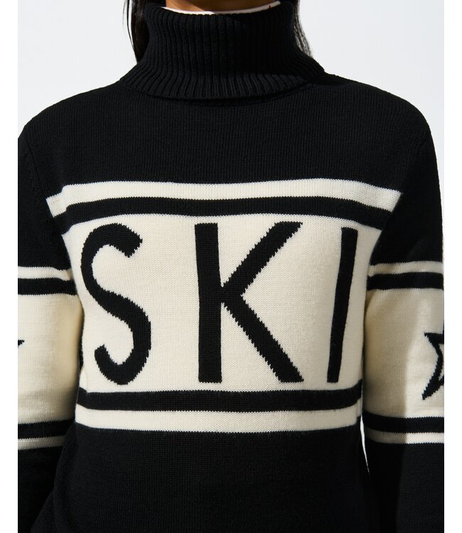 Perfect Moment Perfect Moment Dames Schild Sweater Knit Black