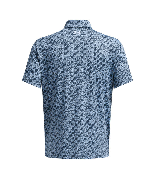 Under Armour Golf Under Armour Heren Playoff 3.0 Printed Polo Midnight Navy