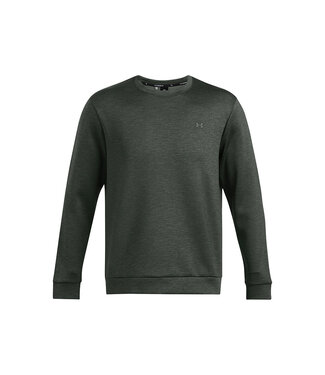 Under Armour Golf Under Armour Heren Drive Midlayer Crew-Forest Green/Nordic Green